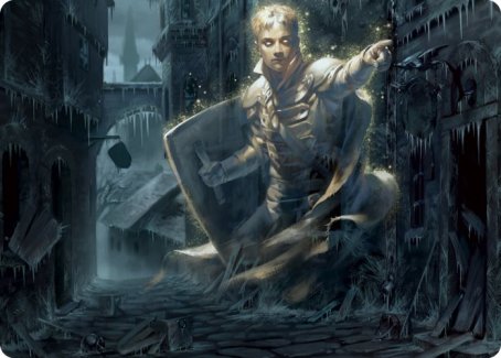 Dennick, Pious Apparition Art Card [Innistrad: Midnight Hunt Art Series] | Devastation Store