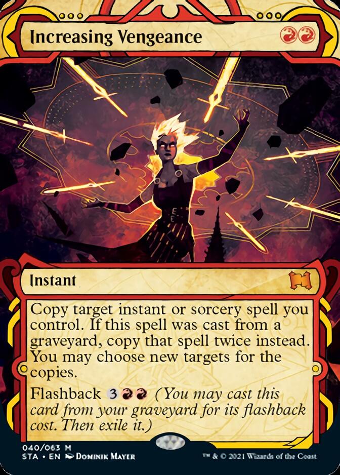 Increasing Vengeance (Etched Foil) [Strixhaven Mystical Archive] | Devastation Store