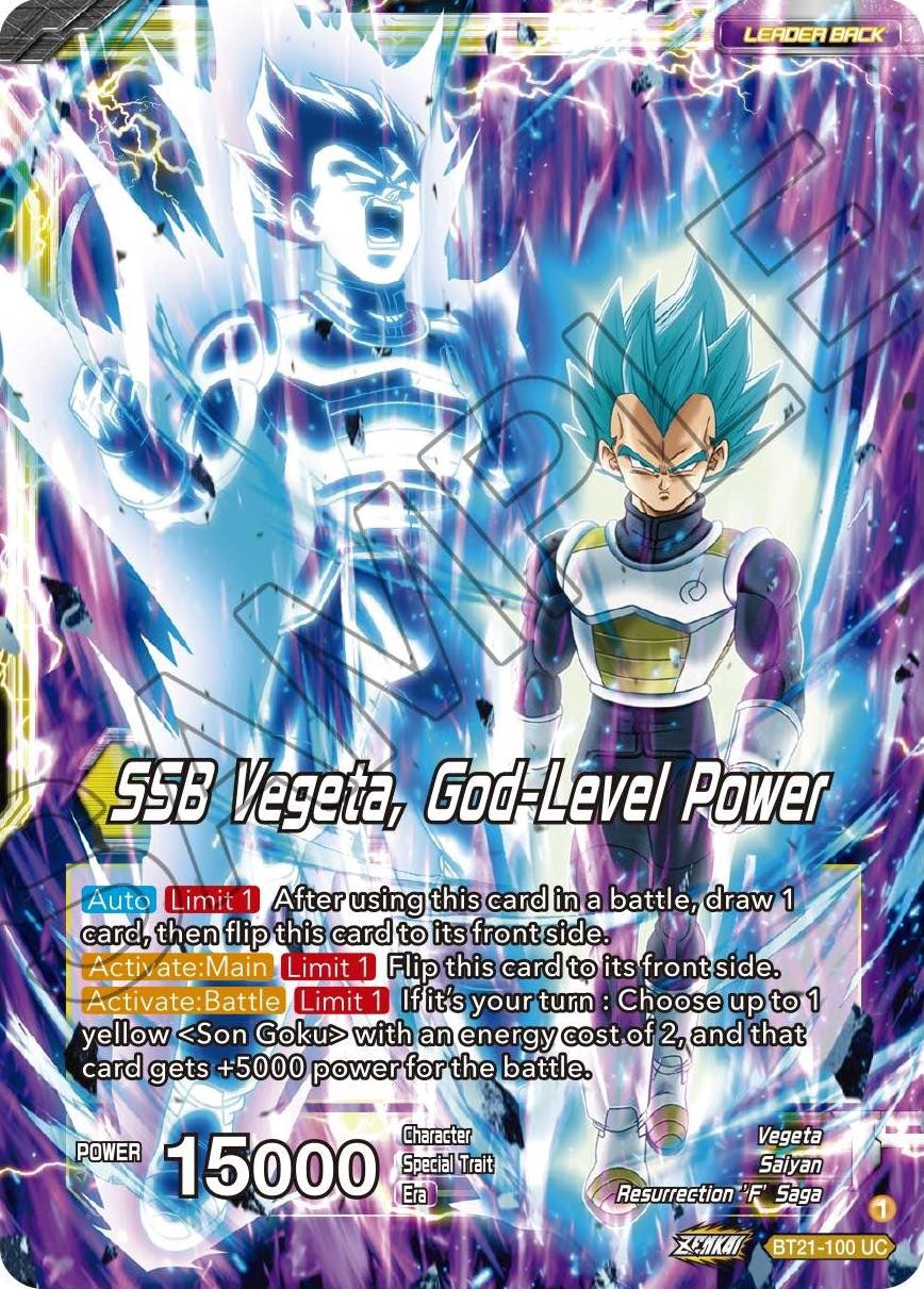 SSB Son Goku // SSB Vegeta, God-Level Power (BT21-100) [Wild Resurgence] | Devastation Store
