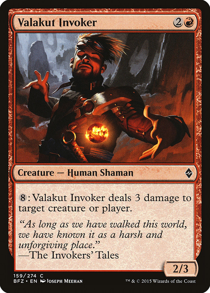Valakut Invoker [Battle for Zendikar] - Devastation Store | Devastation Store