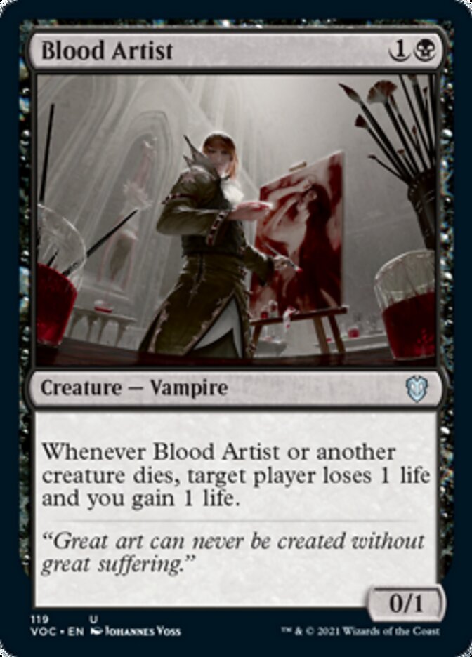 Blood Artist [Innistrad: Crimson Vow Commander] | Devastation Store