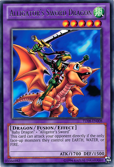 Alligator's Sword Dragon [TU08-EN008] Rare | Devastation Store