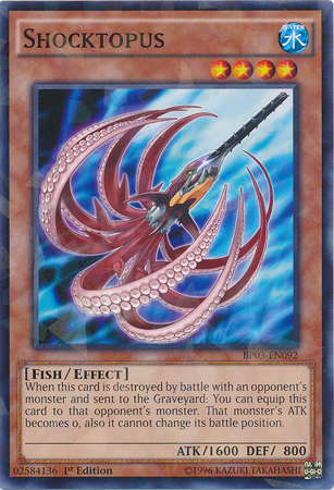 Shocktopus [BP03-EN092] Shatterfoil Rare | Devastation Store