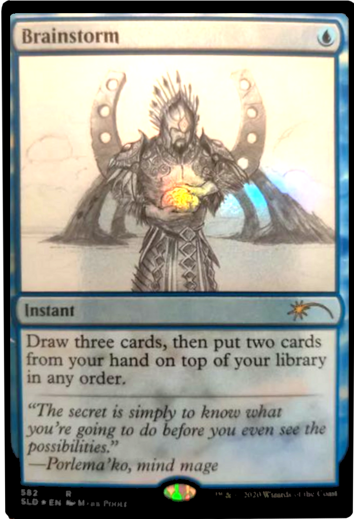 Brainstorm (Sketch) [Secret Lair Drop Promos] | Devastation Store