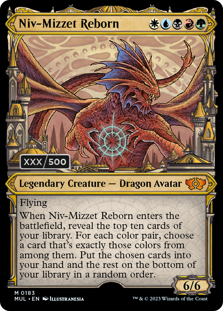 Niv-Mizzet Reborn (Serialized) [Multiverse Legends] | Devastation Store