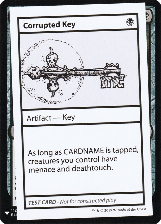 Corrupted Key [Mystery Booster Playtest Cards] | Devastation Store
