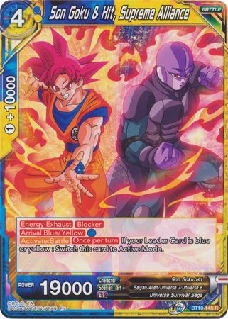Son Goku & Hit, Supreme Alliance [BT10-145] | Devastation Store