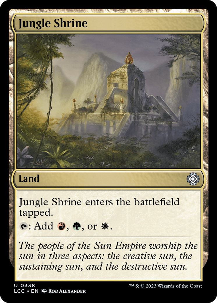 Jungle Shrine [The Lost Caverns of Ixalan Commander] | Devastation Store