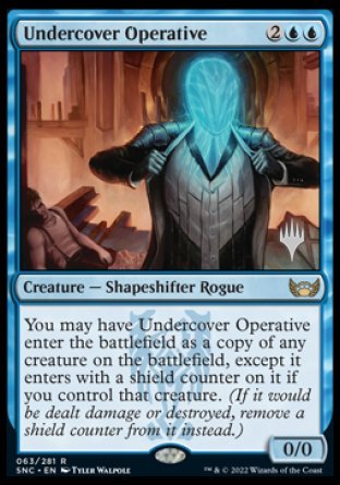Undercover Operative (Promo Pack) [Streets of New Capenna Promos] | Devastation Store