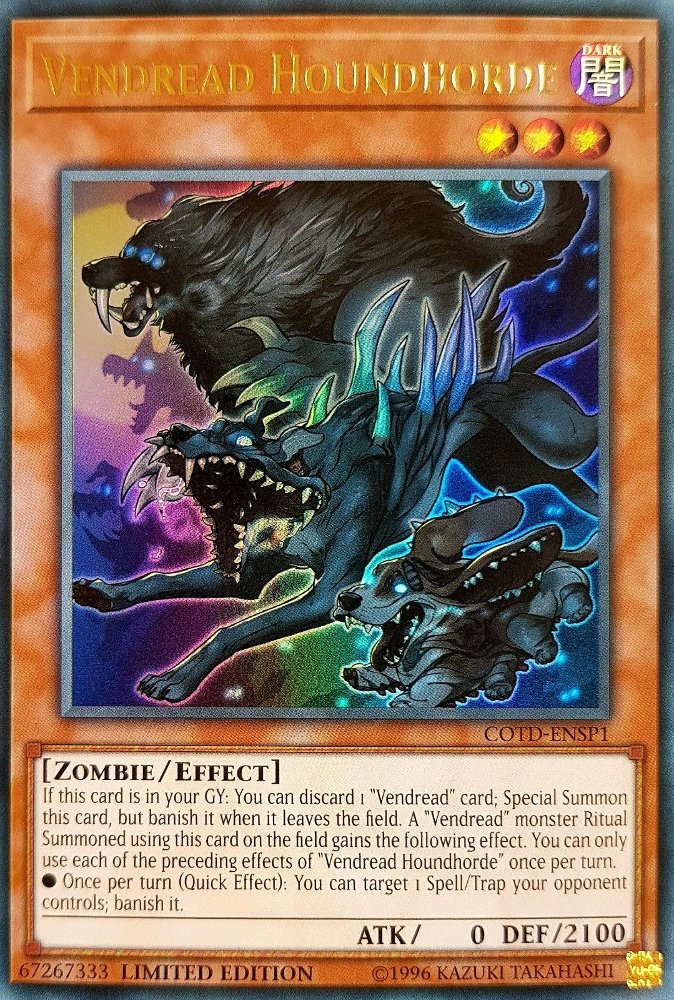 Vendread Houndhorde [COTD-ENSP1] Ultra Rare | Devastation Store