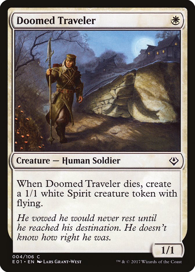 Doomed Traveler [Archenemy: Nicol Bolas] | Devastation Store