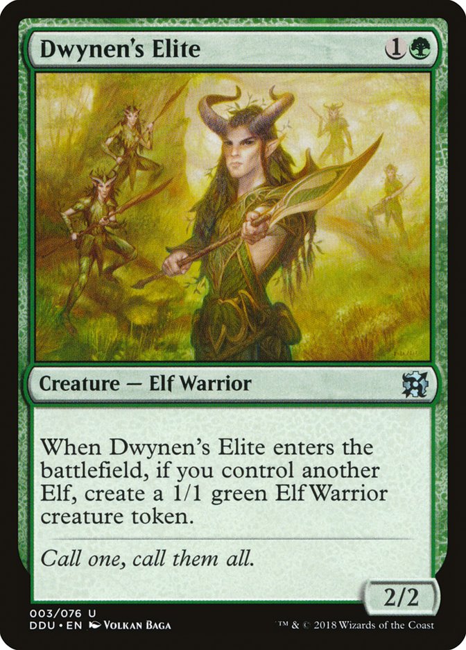 Dwynen's Elite [Duel Decks: Elves vs. Inventors] - Devastation Store | Devastation Store