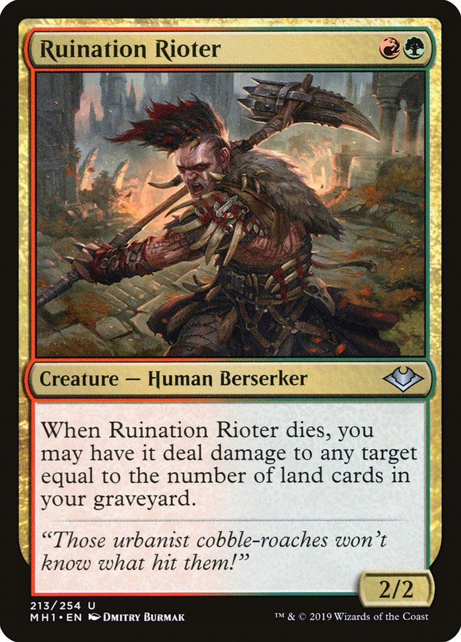 Ruination Rioter [Modern Horizons] | Devastation Store