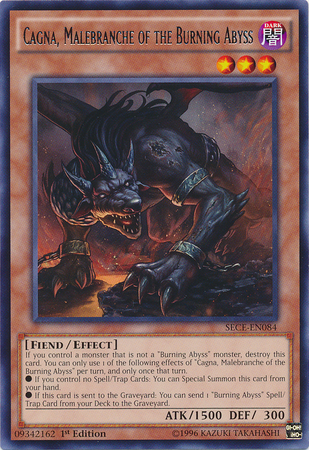 Cagna, Malebranche of the Burning Abyss [SECE-EN084] Rare | Devastation Store