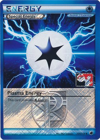 Plasma Energy (106/116) (Play Pokemon Promo) [Black & White: Plasma Freeze] | Devastation Store