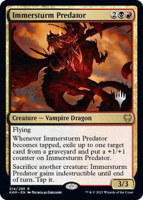 Immersturm Predator [Kaldheim Promos] | Devastation Store