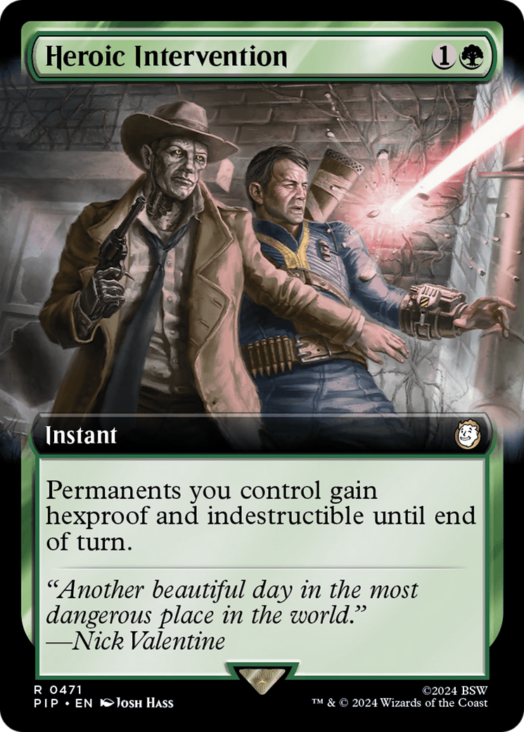 Heroic Intervention (Extended Art) [Fallout] | Devastation Store