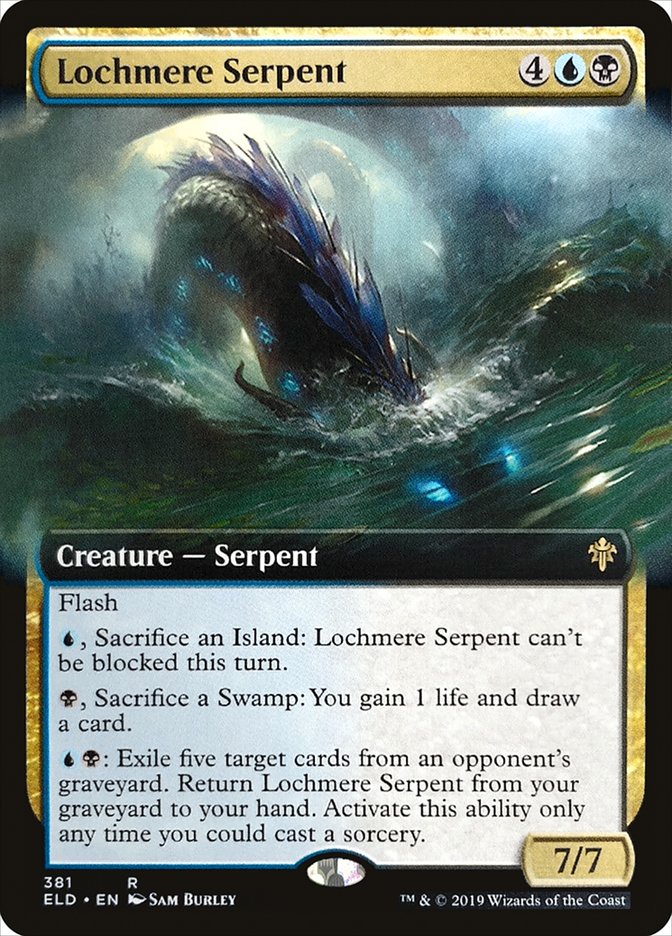 Lochmere Serpent (Extended) [Throne of Eldraine] | Devastation Store