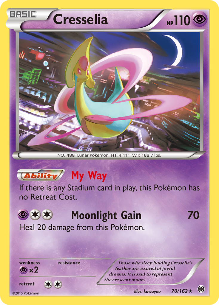 Cresselia (70/162) [XY: BREAKthrough] | Devastation Store