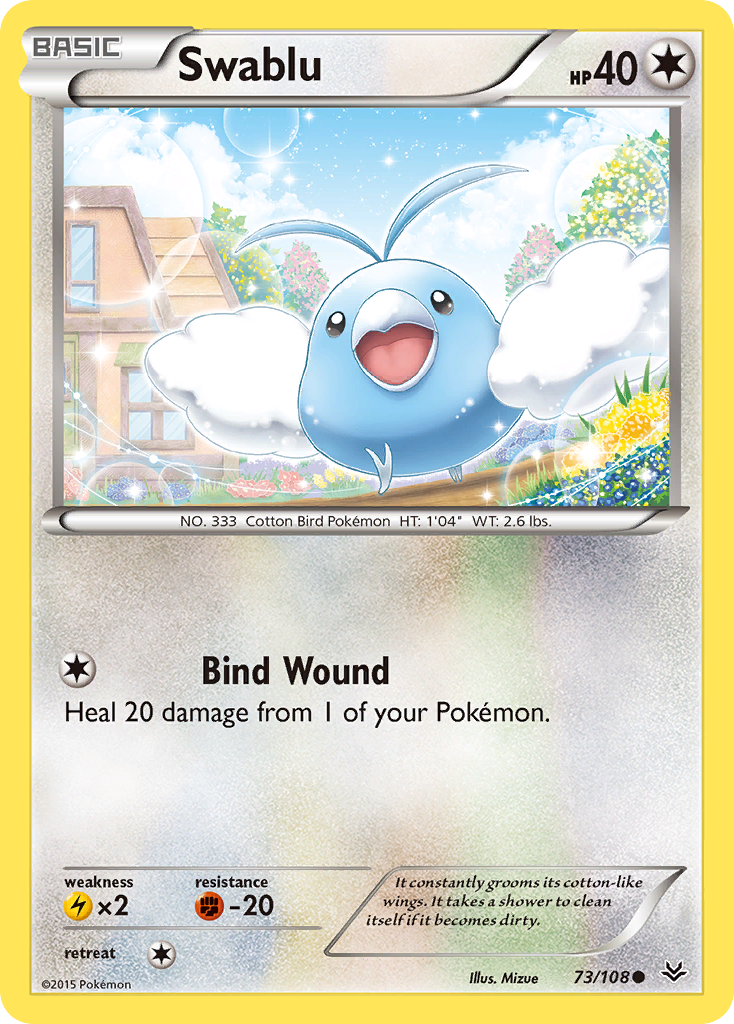 Swablu (73/108) [XY: Roaring Skies] | Devastation Store