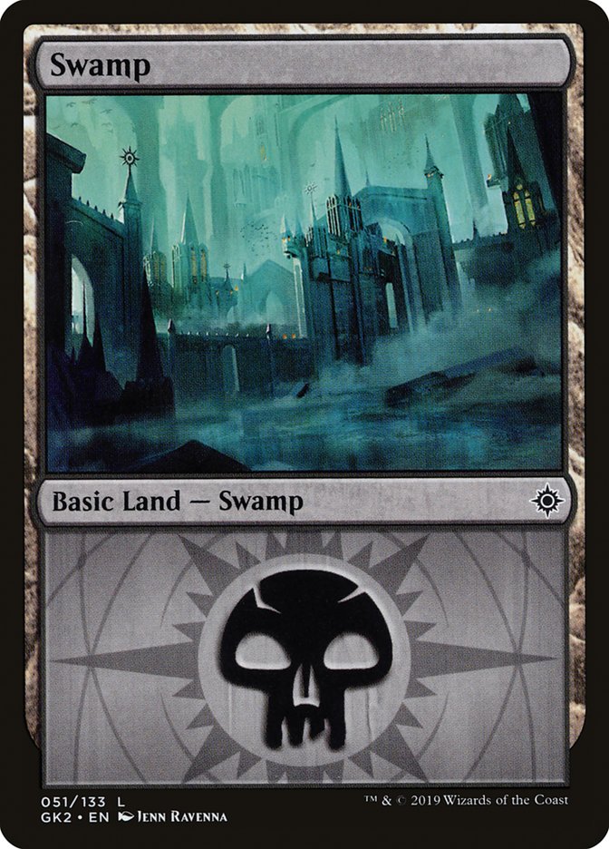 Swamp (51) [Ravnica Allegiance Guild Kit] | Devastation Store