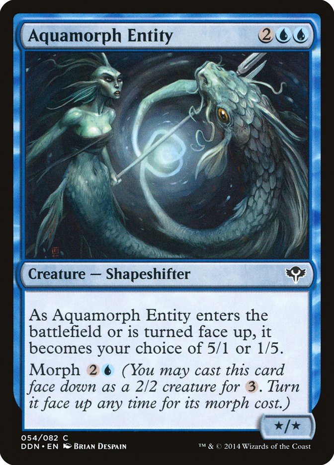 Aquamorph Entity [Duel Decks: Speed vs. Cunning] - Devastation Store | Devastation Store