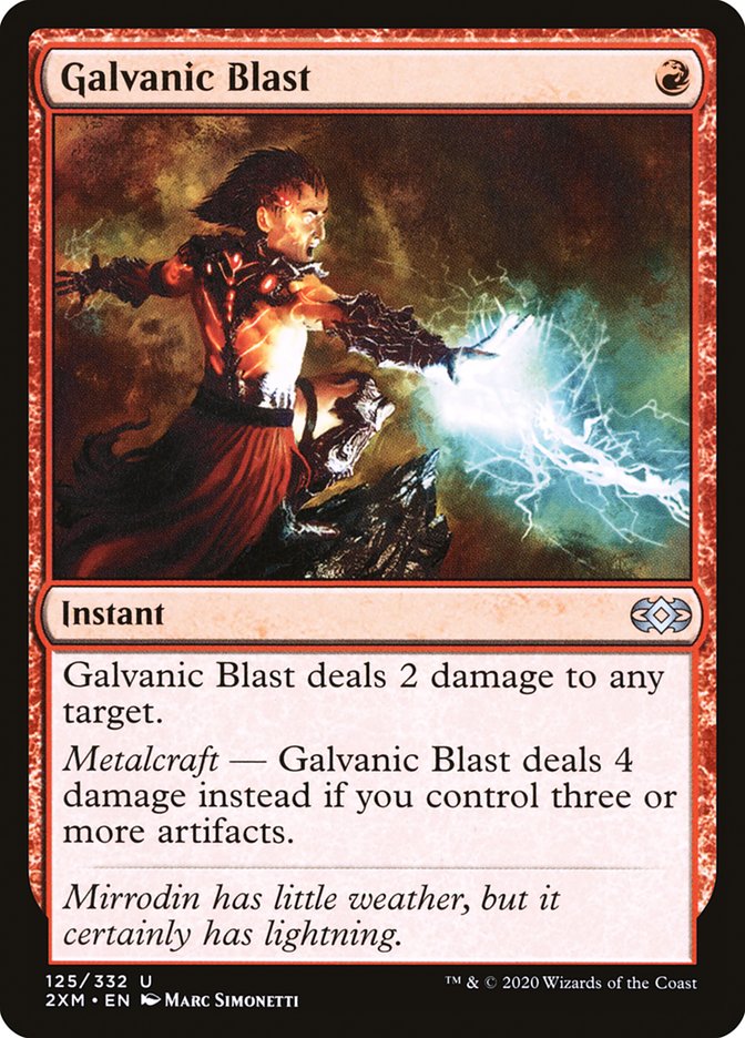 Galvanic Blast [Double Masters] | Devastation Store