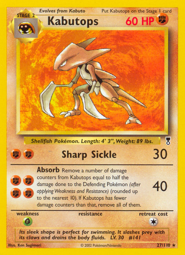 Kabutops (27/110) [Legendary Collection] | Devastation Store