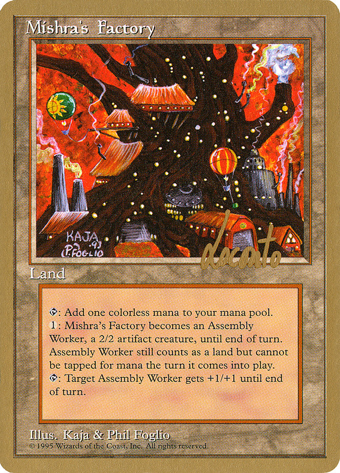 Mishra's Factory (Michael Loconto) [Pro Tour Collector Set] | Devastation Store