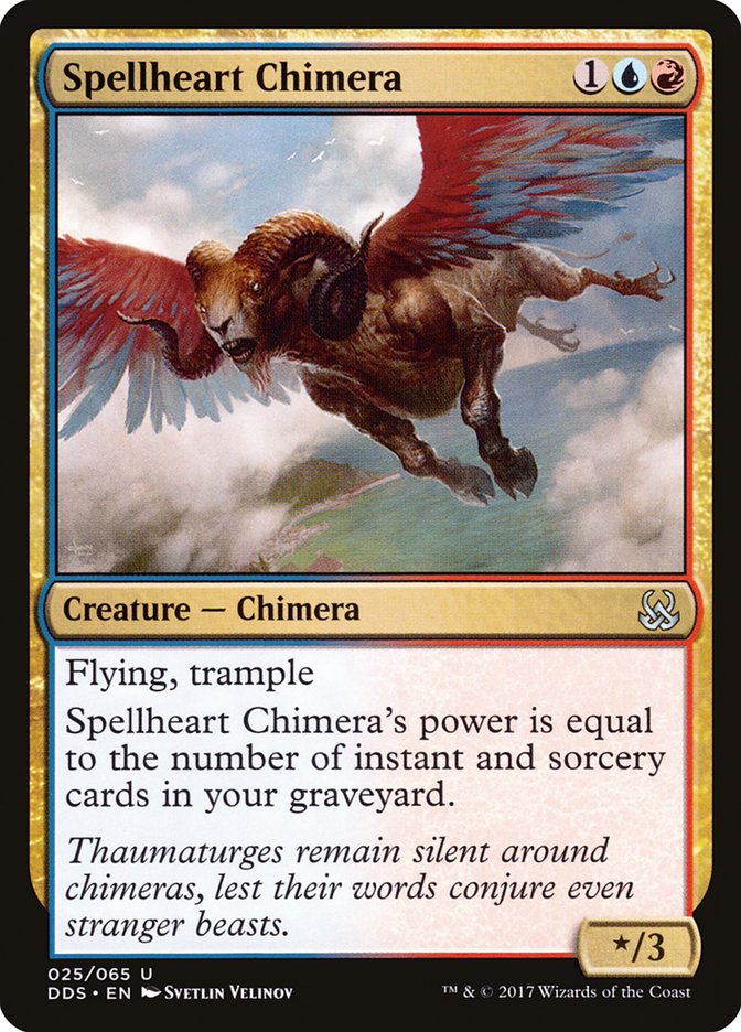 Spellheart Chimera [Duel Decks: Mind vs. Might] - Devastation Store | Devastation Store