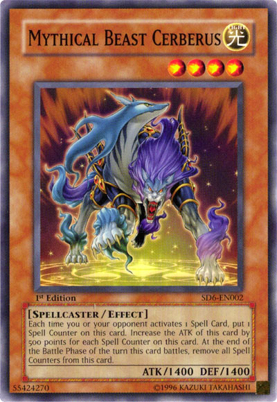 Mythical Beast Cerberus [SD6-EN002] Common | Devastation Store