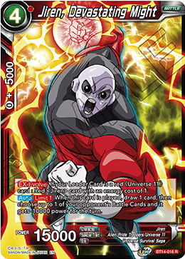 Jiren, Devastating Might (BT14-016) [Cross Spirits] | Devastation Store