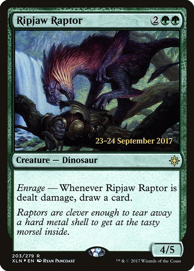 Ripjaw Raptor  [Ixalan Prerelease Promos] | Devastation Store