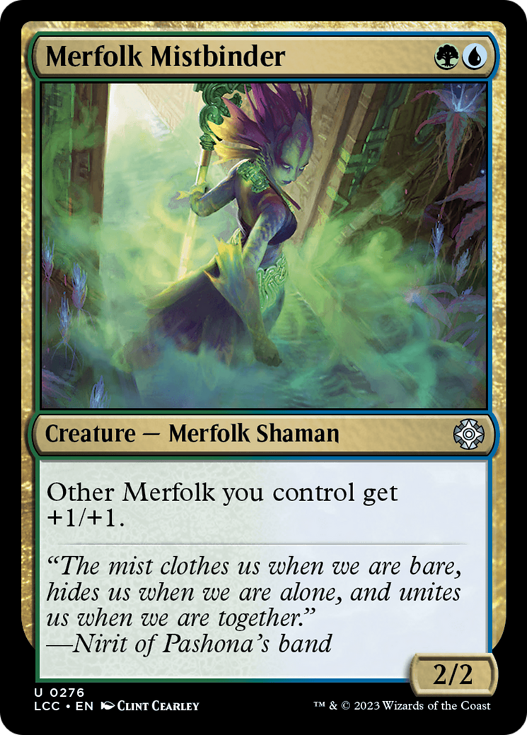 Merfolk Mistbinder [The Lost Caverns of Ixalan Commander] | Devastation Store