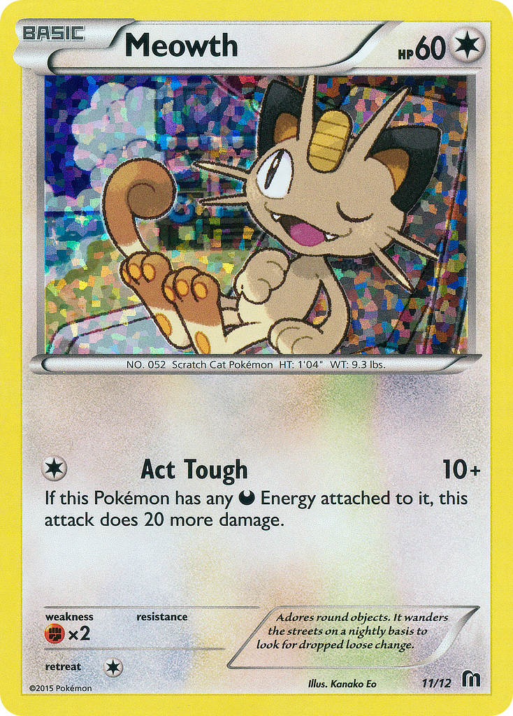 Meowth (11/12) [McDonald's Promos: 2016 Collection] | Devastation Store