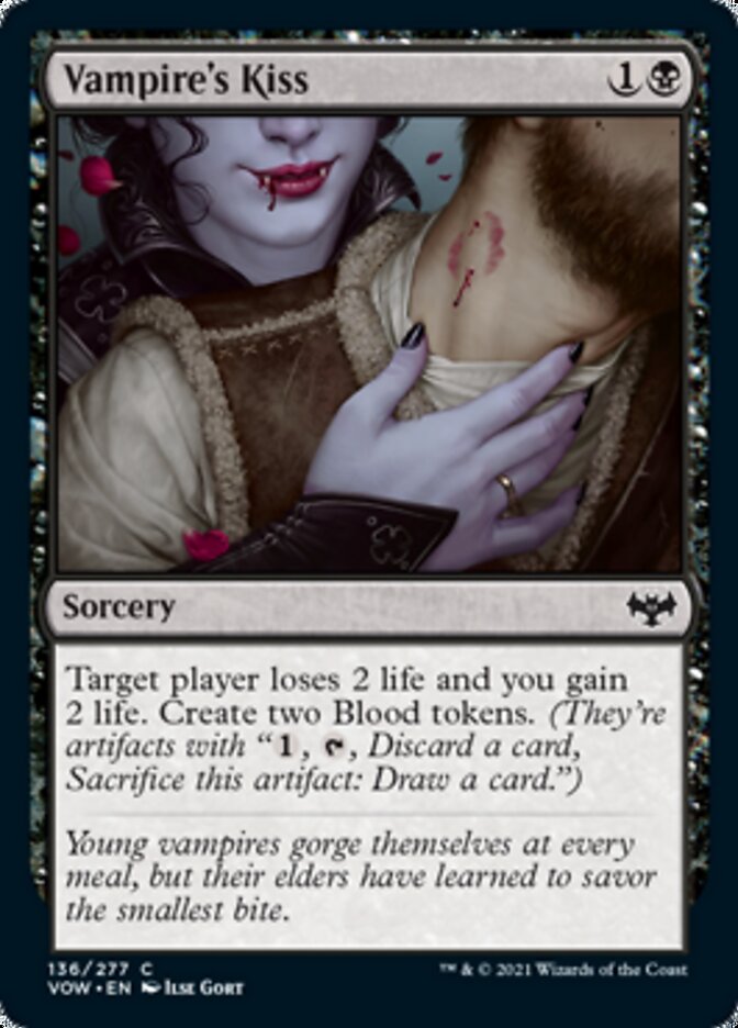 Vampire's Kiss [Innistrad: Crimson Vow] | Devastation Store
