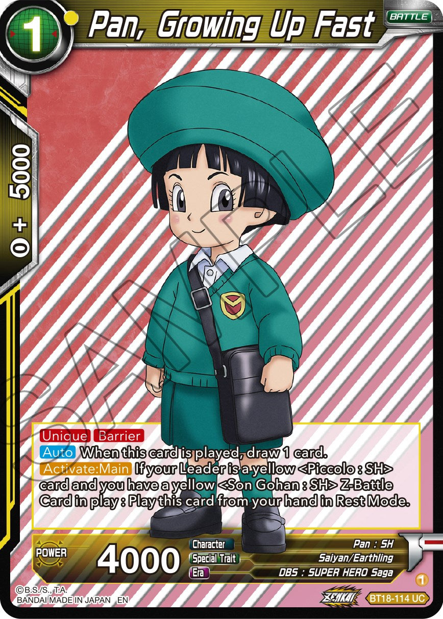 Pan, Growing Up Fast (BT18-114) [Dawn of the Z-Legends] | Devastation Store
