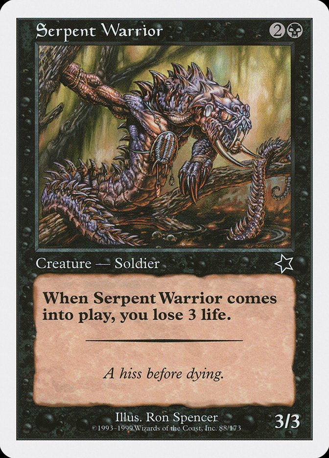 Serpent Warrior [Starter 1999] | Devastation Store