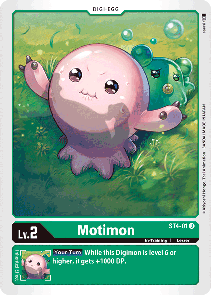 Motimon [ST4-01] [Starter Deck: Giga Green] | Devastation Store