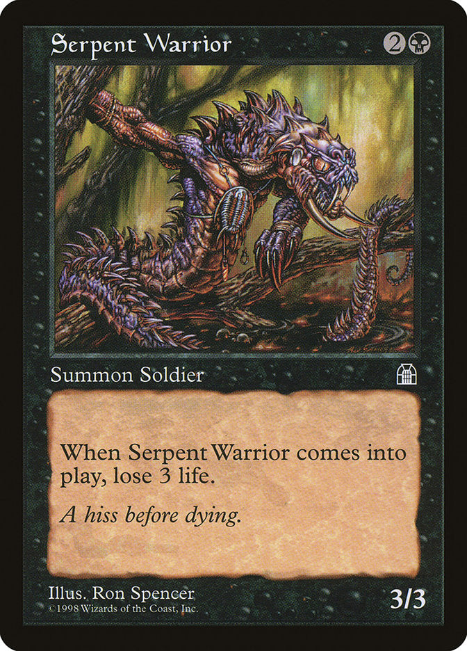 Serpent Warrior [Stronghold] | Devastation Store