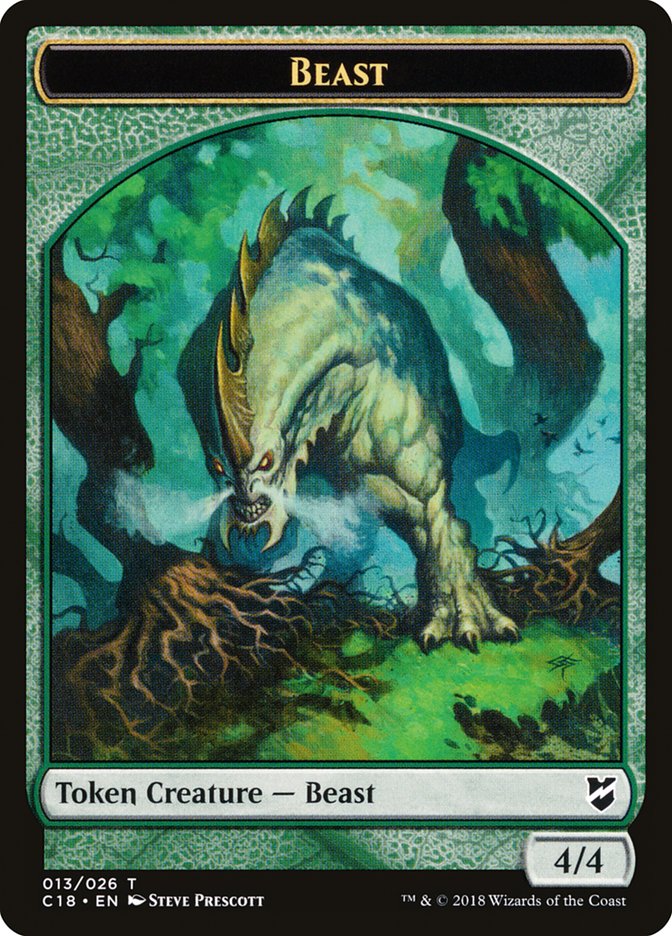 Beast (013/026) [Commander 2018 Tokens] | Devastation Store