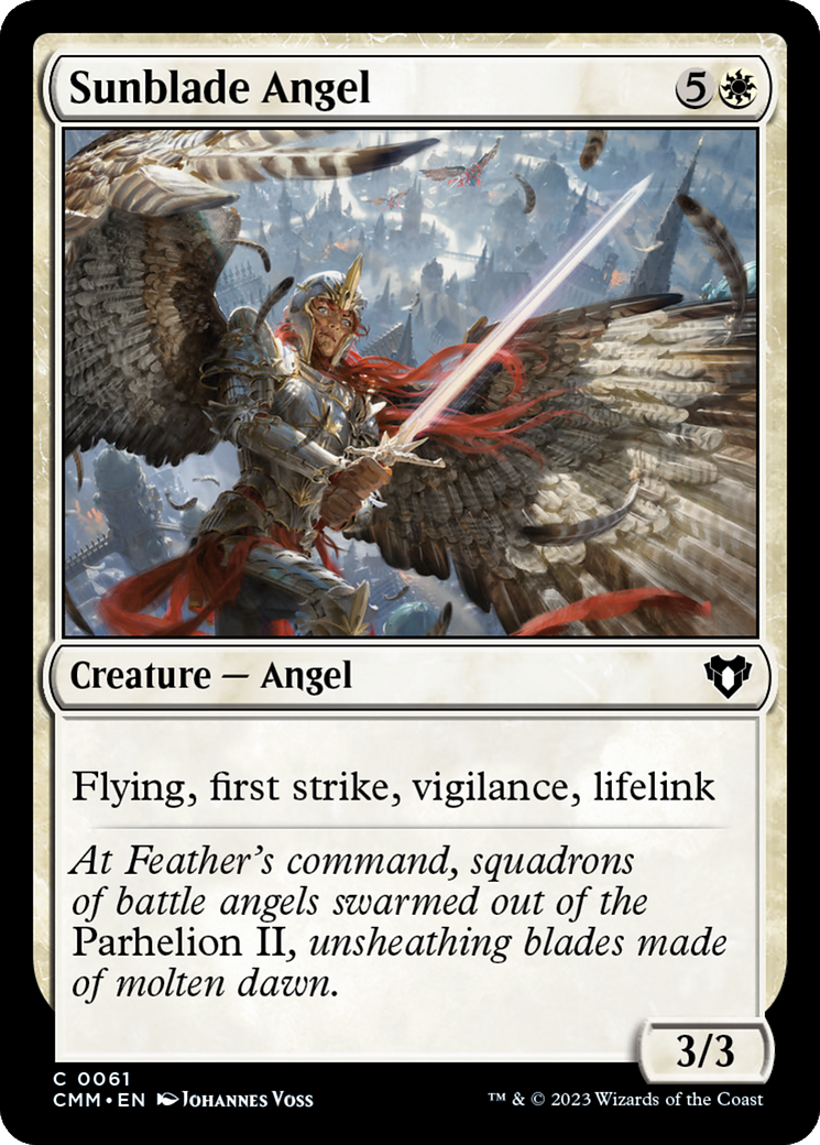Sunblade Angel [Commander Masters] | Devastation Store