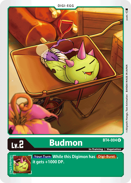Budmon [BT4-004] [Great Legend] | Devastation Store
