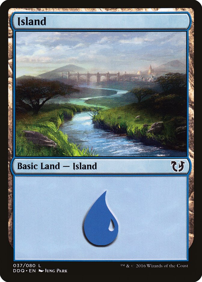 Island (37) [Duel Decks: Blessed vs. Cursed] - Devastation Store | Devastation Store