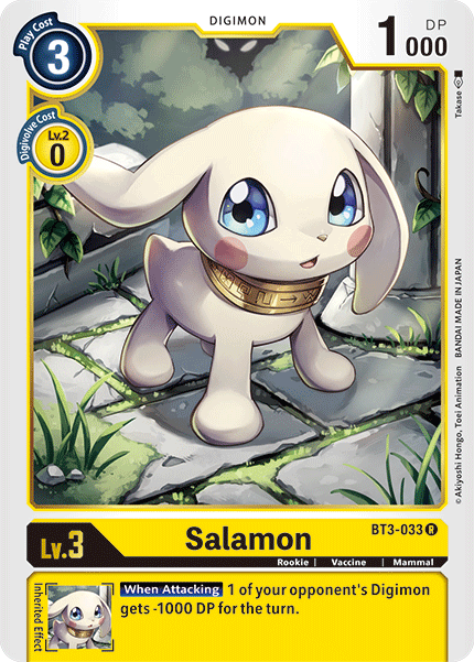 Salamon [BT3-033] [Release Special Booster Ver.1.5] | Devastation Store