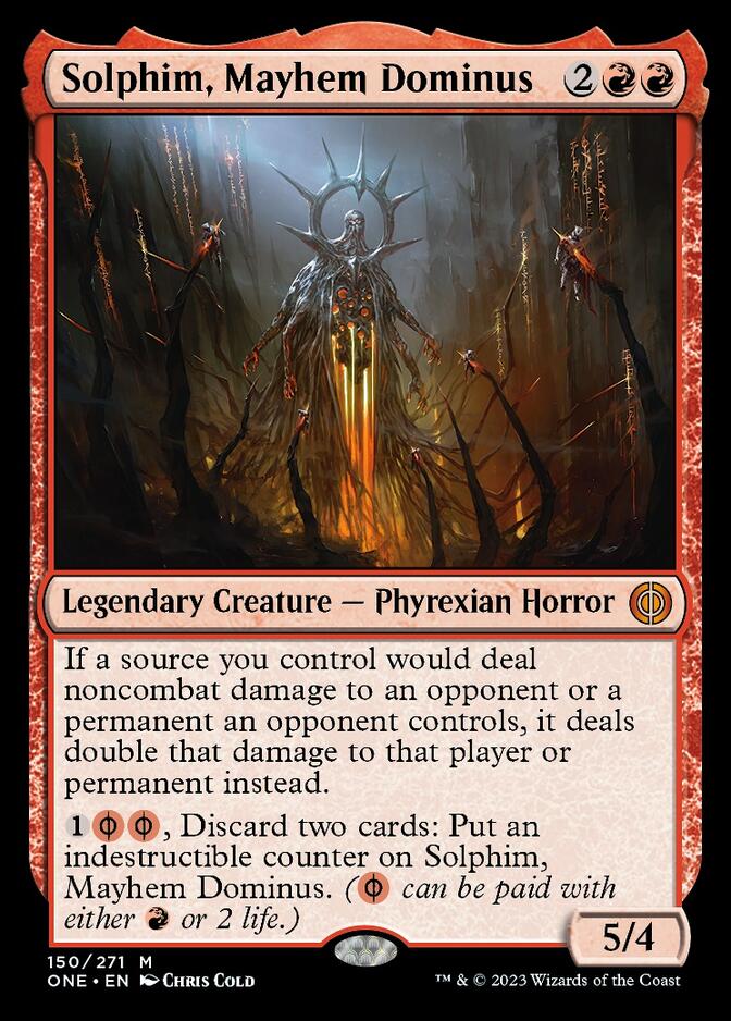 Solphim, Mayhem Dominus [Phyrexia: All Will Be One] | Devastation Store