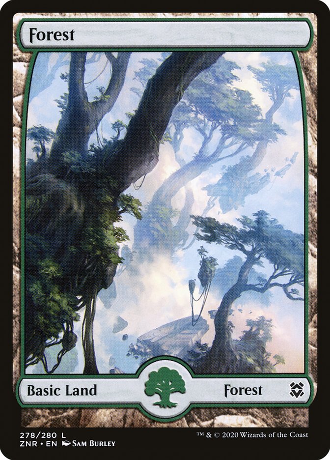 Forest (278) [Zendikar Rising] | Devastation Store