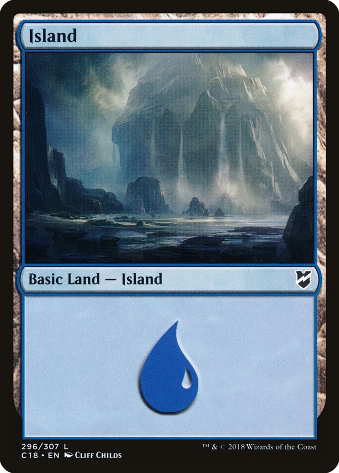 Island (296) [Commander 2018] - Devastation Store | Devastation Store