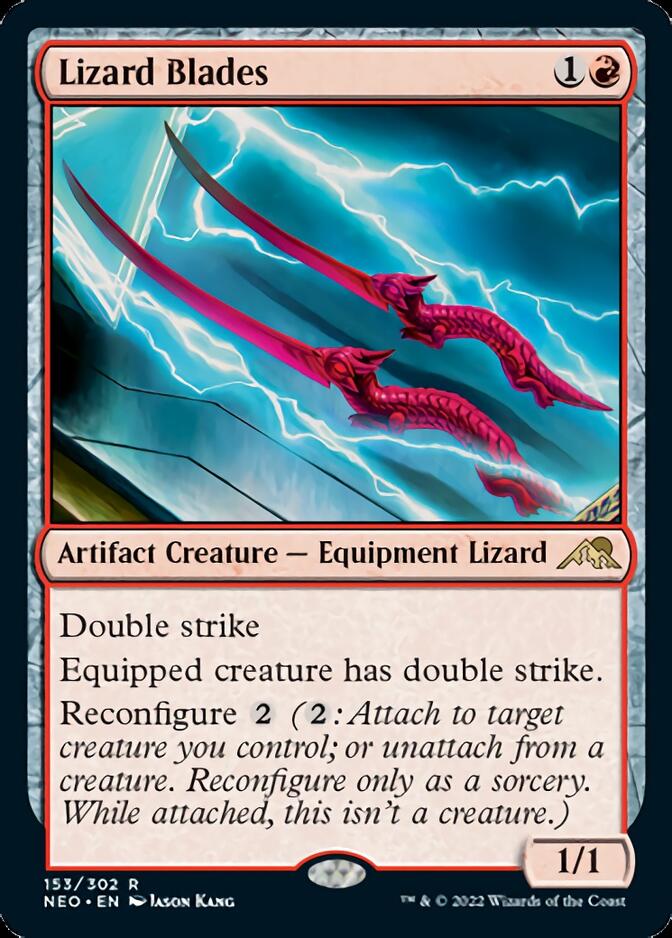 Lizard Blades [Kamigawa: Neon Dynasty] | Devastation Store