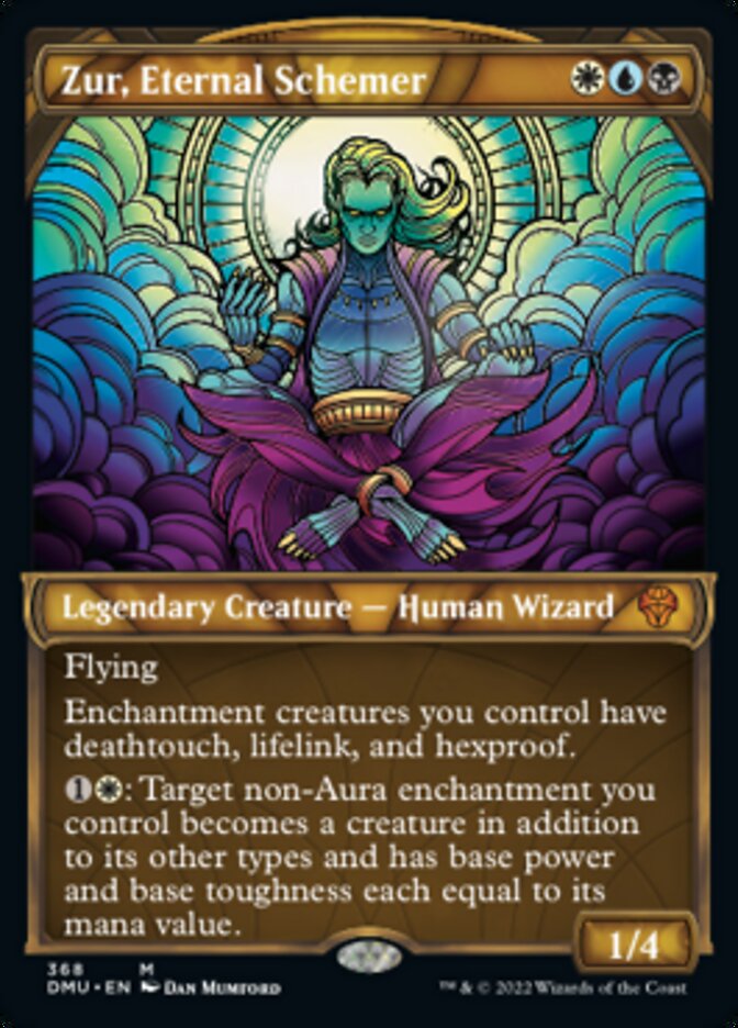 Zur, Eternal Schemer (Showcase Textured) [Dominaria United] | Devastation Store